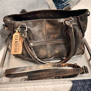 BED STU Rockababy in black hand wash